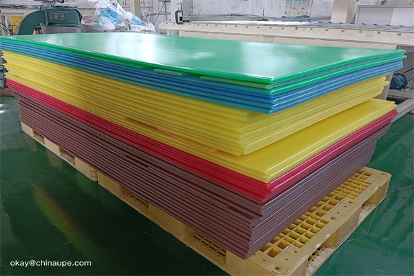 cut-to-size high density plastic sheet natural 5mm